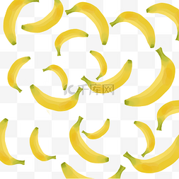 香蕉底纹图片_黄色香蕉底纹