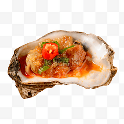 海鲜贝壳图片_美食烧烤生蚝