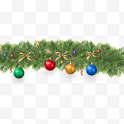 圣诞装饰彩色质感球