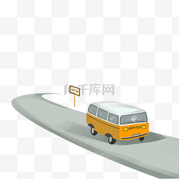 砖砌公路图片_公路马路车辆路牌
