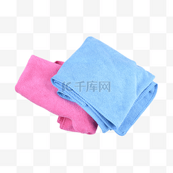 蓝色柔软图片_彩色柔软纯棉织物毛巾
