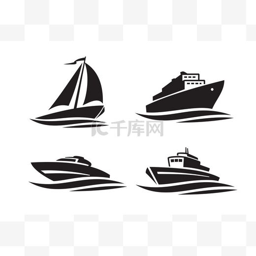 船图标图片-船图标图片素材免费下载-千库网