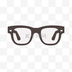 近视眼镜图片图片_卡通手绘近视镜眼镜