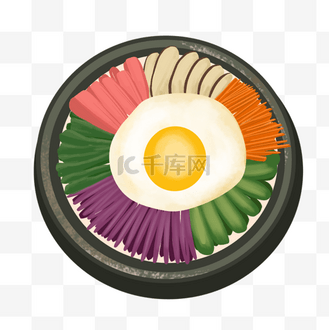 食物韩国石锅拌饭插图