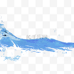 水面图形图片_蓝色水花涟漪水面
