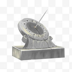 日晷古代计时仪器