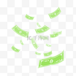钞票漂浮图片_漂浮纸币金钱