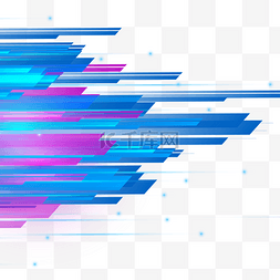 运动科学图片_光效抽象蓝色高速科技
