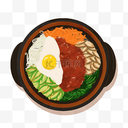 牛肉锅图片_石锅拌饭美食插图