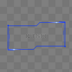 网络科技直播边框