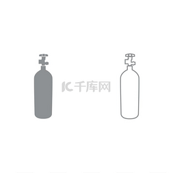 气体气瓶图片_丙烷气瓶图标