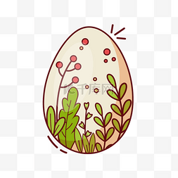 复活节彩蛋水彩图片_水彩复活节卡通彩蛋