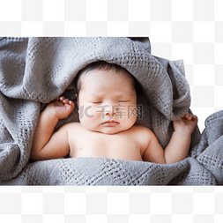 睡觉婴儿图片_婴儿新生宝宝人像可爱宝宝