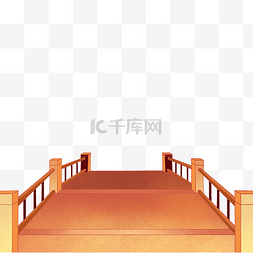 拱桥素材图片_中国风古风木桥拱桥