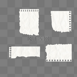 纸片图片_仿真撕纸纸条套图