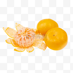 维生素c图片_新鲜水果剥开橘子