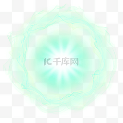 绿色魔法球图片_能量球魔法特效光效