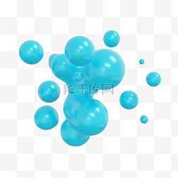 水珠泡沫图片_3DC4D立体液体气泡
