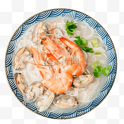 蛤蛤图片_餐饮大虾海鲜面