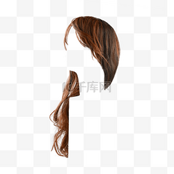 颈动脉硬化示意图图片_护发棕色女士绒毛假发