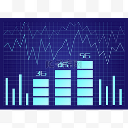 5g线条科技图片_5G科技互联网