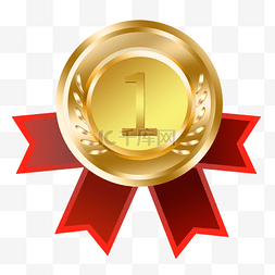 金质奖章