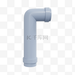 水管弯头图片_3DC4D立体水管