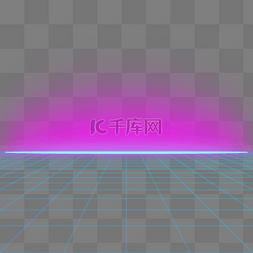 透视光效图片_霓虹复古科幻透视光效