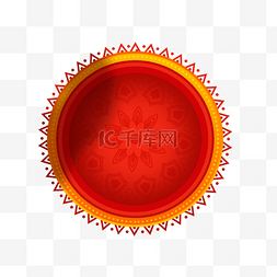 印度历新年古迪帕德瓦红色脉轮