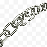 C4D仿真金属锁链链条链子破碎