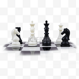 象棋棋盘国际象棋图片_黑白棋子国际象棋棋盘