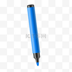 蓝色世界艺术日画笔水彩笔