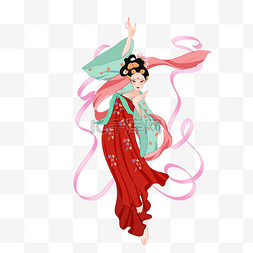 唐朝唐风唐代女性古装舞蹈