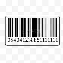 黑色商务线条图片_购物产品扫描验证条形码
