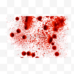 血点图片_喷溅状抛飞血斑点