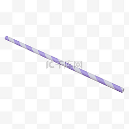 紫色吸管图片_纸质紫色吸管一次性纸管