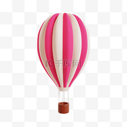 3DC4D立体户外飞翔热气球