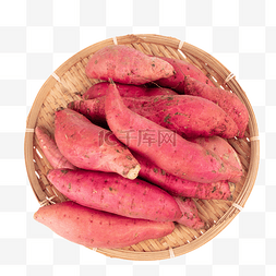 红薯装盘图片_新鲜红薯地瓜