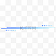 清透科技蓝半透明分割线