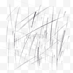 彩色铅笔表情图片_黑色线条笔触划痕