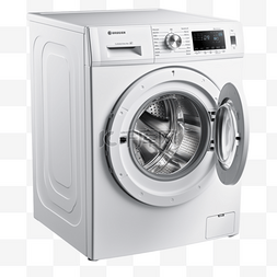 详情页电器详情页图片_卡通手绘电器全自动洗衣机