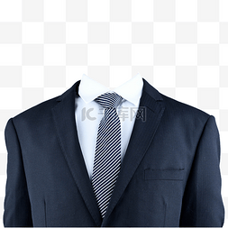 黑灰色商务图片_白衬衫摄影图黑西装有领带