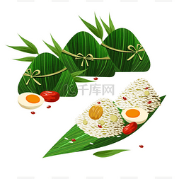  粽子-端午节传统中餐