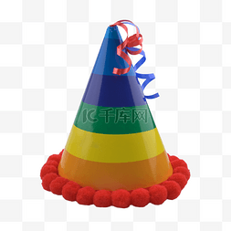 生日帽彩色装饰聚会