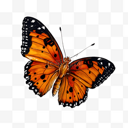 好看的蝴蝶花图片_卡通手绘昆虫蝴蝶