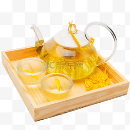 金丝黄菊茶茶水