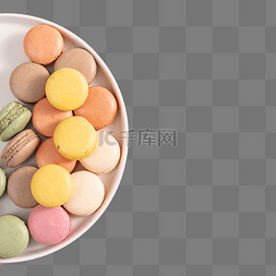 龙图片_马卡龙西式甜品甜点粉色