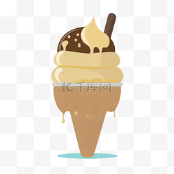冰爽夏季冰淇淋图片_夏天冰爽美味雪糕炎热