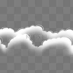 中国风古风透明云层