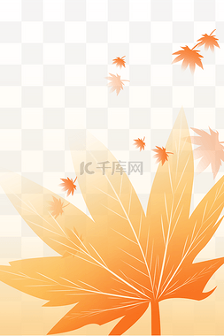 秋季落叶风景图片_秋分花草树叶落叶